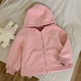 thumbnail image 4 of YuYuBao Toddler Boys Hoodies Hooded Coat Jacket Outerwear Zipper Warm Winter Kids Baby Girls Boys Pullovers Outwear, 4 of 4