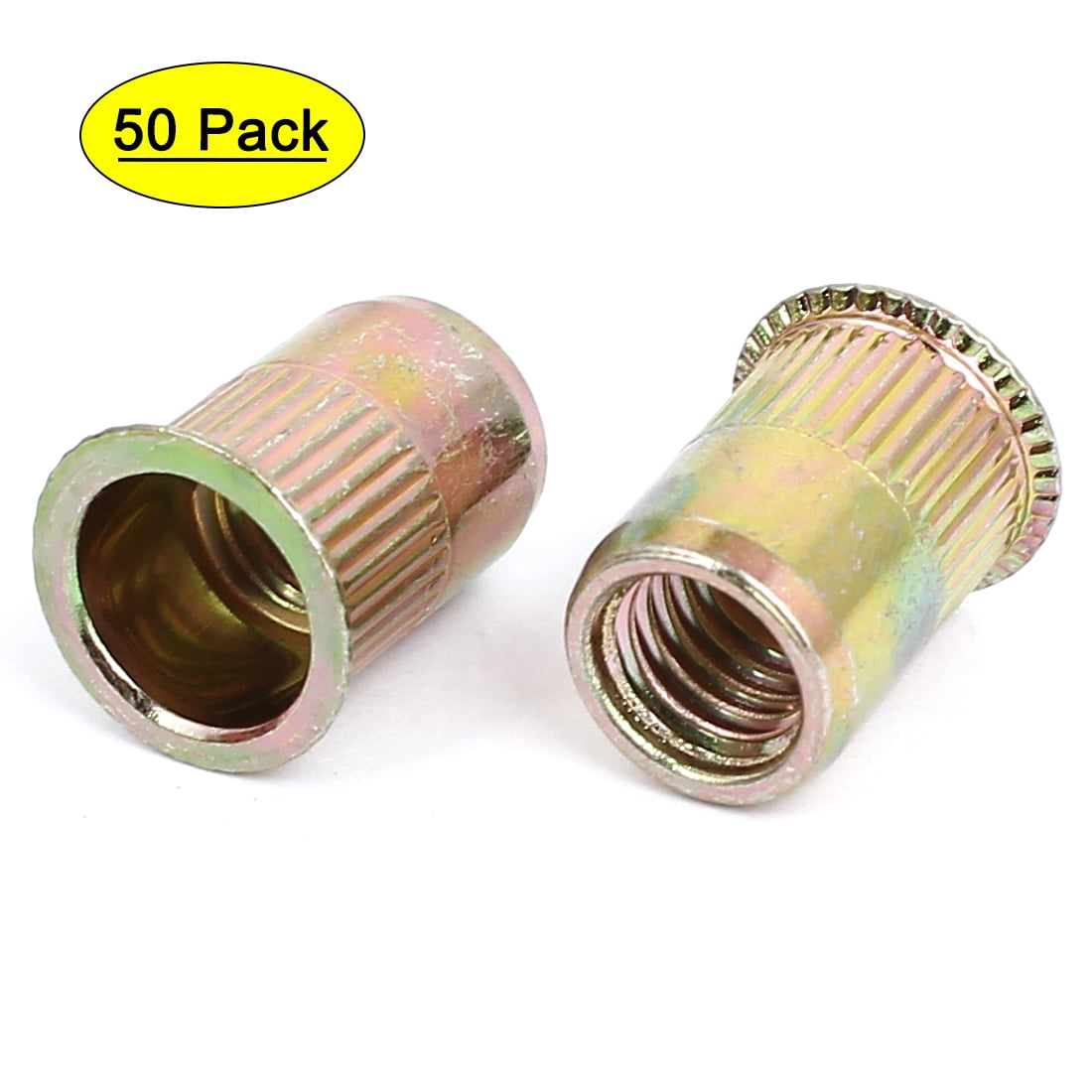 M8 Thread 16mm Long Rivet Nut Insert Nutsert 50pcs