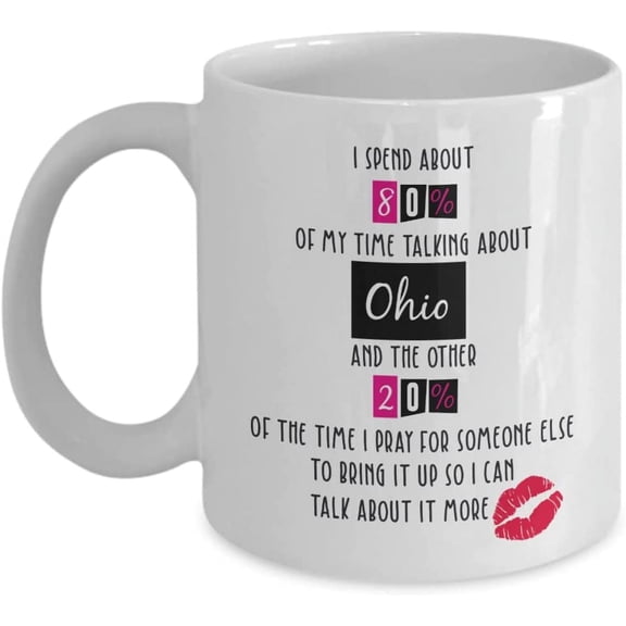 Ohio Coffee Mug, Ohio Gifts, Gifts For Ohio, Ohio Mug, Ohio Gifts For Man And Woman, Ohio Friend Gift, Birthday Christmas Basket gag Gift Idea