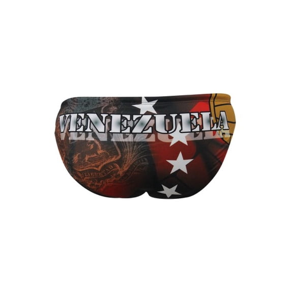 Men's Swimsuit Brief Athletic Swimwear Venezuela Vinotinto, Waterpolo, Underwater Rugby, High Performance