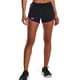 thumbnail image 1 of Shorts para correr Fly By 2.0 para mujer de Under Armour, negro y rosa, talla 3XL, 1 of 8