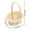 A, variant on Inerposs Mini Woven Flower Girl Basket, Ergonomic Handle Storage, Artificial Rattan Decorative Basket, Photography Prop for Weddings, Organize Keys and Jewelry