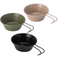 thumbnail image 4 of 310ml Camping Dish Sierra Cup Tableware Hiking Picnic lack Syrah Bowl, 4 of 6