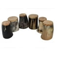 thumbnail image 2 of Viking Traders geniune Medieval Hand-Crafted Horn Shot Glass Set (6) - 2.7 oz Mini-Drinking Horns for Toasting Spirits Ale Mead, 2 of 3
