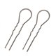 thumbnail image 1 of 10pcs U Shaped Hairpins Wavy Hair Clips Alloy Bobby Pin Hair Stick Compatible Women And Girls (ancient Bronze), 1 of 3