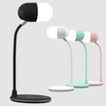 thumbnail image 2 of Zunammy 3 In 1 LED Desk Lamp Wireless Charging With Bluetooth HD Music Speaker - White, 2 of 2