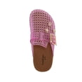 thumbnail image 2 of bebe Girls' Footbed Jelly Clogs with Buckle and Charms for Toddler/Little Kid/Big Kid, 2 of 7