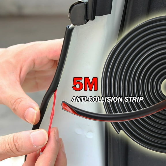 XUKEY 16ft Universal Car Seal Edge Trim Lock Rubber Auto Door Guard Molding Strip Edge Protector