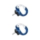 thumbnail image 1 of Yuarrent Gancho para patinete, aleación de aluminio, suspensión delantera para patinete, reemplazo de soporte en forma de O para M365, azul Azul 2piezas Yuarrent CBP071396, 1 of 6