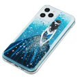 thumbnail image 3 of KAIYANG Funda para iPhone 16 Pro con patrón de arenas movedizas flotantes, carcasa trasera de TPU suave, diseño de perro, niña, multicolor, 3 of 5