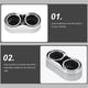 thumbnail image 4 of BESTYASH 1Ud Car Cup Holder Plated Silver Durable Plastic Multi-Function Drink Holder for Vehicle, 4 of 6