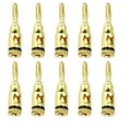 thumbnail image 1 of IFANLANDOR Gold Plated Banana Audio Plug 24Pcs For Dust Prevention And Conductor Protection, 1 of 6