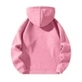 thumbnail image 4 of Resicozy Quarter Zip Hoodies For Men Loose Fit Lightweight Hiking Sportswear Comfort Oversized Sweatshirt Fashion Clothes Tops Pink L, 4 of 7