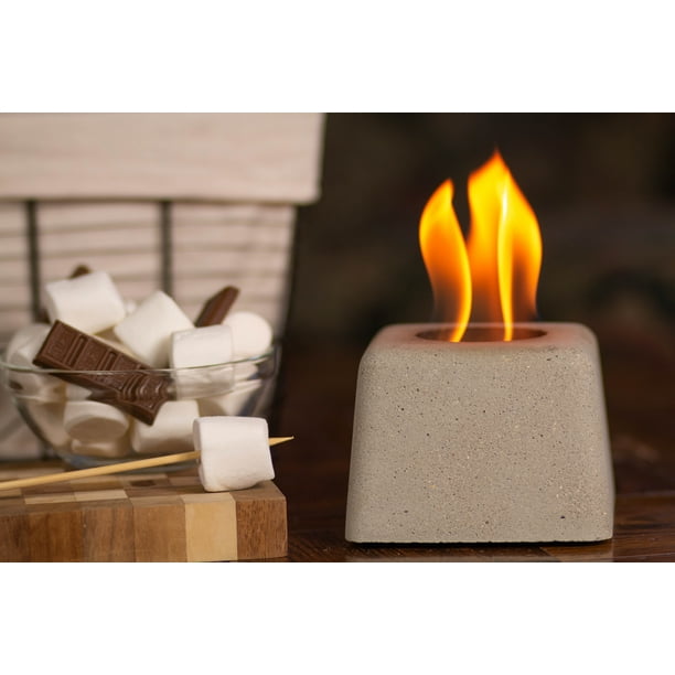 USA Precast Fire Pit Rubbing Alcohol Fireplace Indoor Outdoor Fire Pit