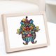 thumbnail image 4 of Rompecabezas De Madera Payaso Piezas De Rompecabezas De Forma Irregular Únicas Rompecabezas De Madera En Forma De Animal Para Adultos Niños Colección De Juegos Familiares Regalo sonducket HA037538-00, 4 of 6