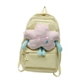 thumbnail image 2 of Mochila escolar para mujer, bonita mochila para portátil al aire libre, mochila escolar, mochila para adolescentes, estudiantes, chicas universitarias amarillo Yinane Mochila escolar, 2 of 8