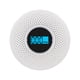 thumbnail image 1 of Detector combinado de humo y monóxido de carbono con pantalla de sonido y alarma e indicador LED, 1 of 8