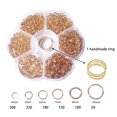 thumbnail image 2 of kurtrusly Bracelets Open Jump Rings Set Pendant Jewelry Making 4-10mm Connectors Kit Jewellery Findings Handicraft Accessories, 2 of 6