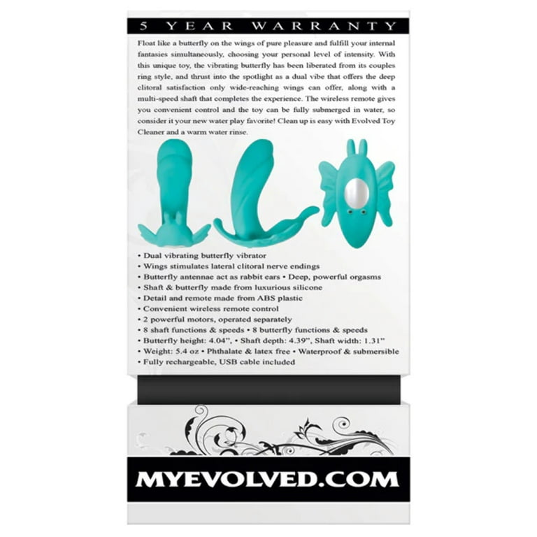 Evolved Vibrating Butterfly Effect - Walmart.com