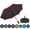 Red Dot, variant on Inverted Umbrella Double Layer Automatic Folding Reserve Umbrella Windproof UV Protection for Rain Car Travel Outdoor Men Women, Purple Follower
