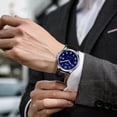thumbnail image 6 of Watch for Men Minimalist Ultra Thin Wrist Watch Waterproof Quartz Analog Watch with Leather Strap -Gift for Men, 6 of 7