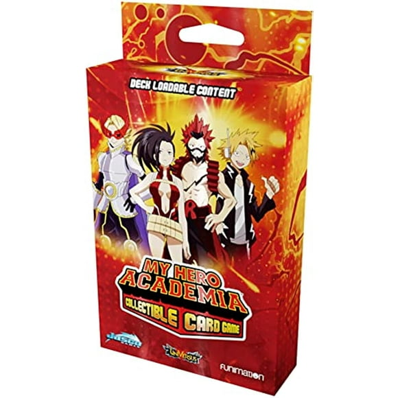 My Hero Academia Collectible Card Game Series 2 Crimson Rampage Deck-Loadable Content | Trading Card Game for Adults and Teens | Ages 14+ | 2 Players | Avg. Playtime 20-30 Mins | Made by Jasco Games