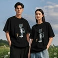 thumbnail image 5 of Tom And Jerry T-Shirt For Men Women, Unisex Cotton Crew Neck Tee Shirts, Novelty Short Sleeve Tops, 5 of 7