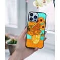thumbnail image 5 of FINCIBO Soft Rubber Protector Cover Case for Apple iPhone 13 Pro Max 6.7" 2021 (NOT FIT Apple iPhone 13 mini 5.4" 2021/iPhone 13 Pro 6.1" 2021/iPhone 13 6.1" 2021), Sunflowers Vincent Willem Van Gogh, 5 of 5