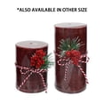 thumbnail image 3 of 6" SUGARED CURRANT Pillar Candle, 3 of 4