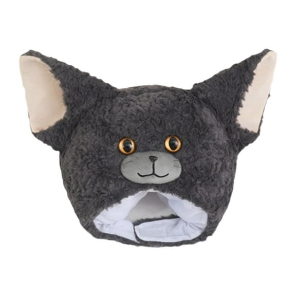 Yunhgft Curly Cat Shaped Headgear Hat Decoration Party Hat Unique Funny Stuffed Headgear