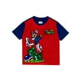thumbnail image 2 of Super Mario Brothers Boys 2-Piece Short Sleeve Top and Pant Pajama Set, Sizes 4-12, 2 of 3