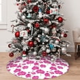 thumbnail image 5 of Yiaed Orchids Flowers Print Christmas Tree Skirt , Tree SkirtsTree Mat for Christmas Winter Holiday Indoor Decorations-36", 5 of 7