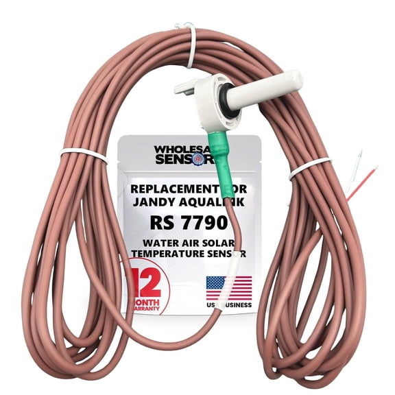 Replacement for Jandy Aqualink RS 7790 Pool Water/Air/Solar Temperature Sensor 15FT 12 Month Warranty