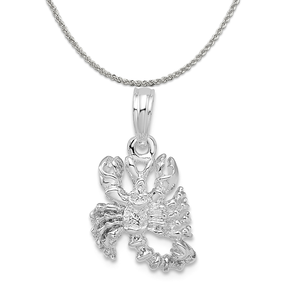 Sterling Silver Rope Chain Necklace 20 