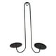 thumbnail image 1 of Candelabro de pared decorativo de metal con forma de pilar para velas, soporte decorativo para velas de pared Con círculo, 1 of 9