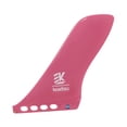 thumbnail image 4 of Aleta de tabla de surf desmontable, ligera, con estructura deslizante, piezas de fibra de vidrio para soporte rosa, 4 of 9