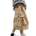 thumbnail image 2 of UACY Cargo Shorts Boys Y2K Baggy Knee Length Athletic with Pockets Hiking Waterproof Black Pants Summer Outfits ﻿, 2 of 7