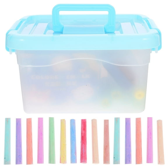 Pretyzoom 1 Set of Chalkboard Supplies Including Erasers and Teachers Chalk for Indoor Use