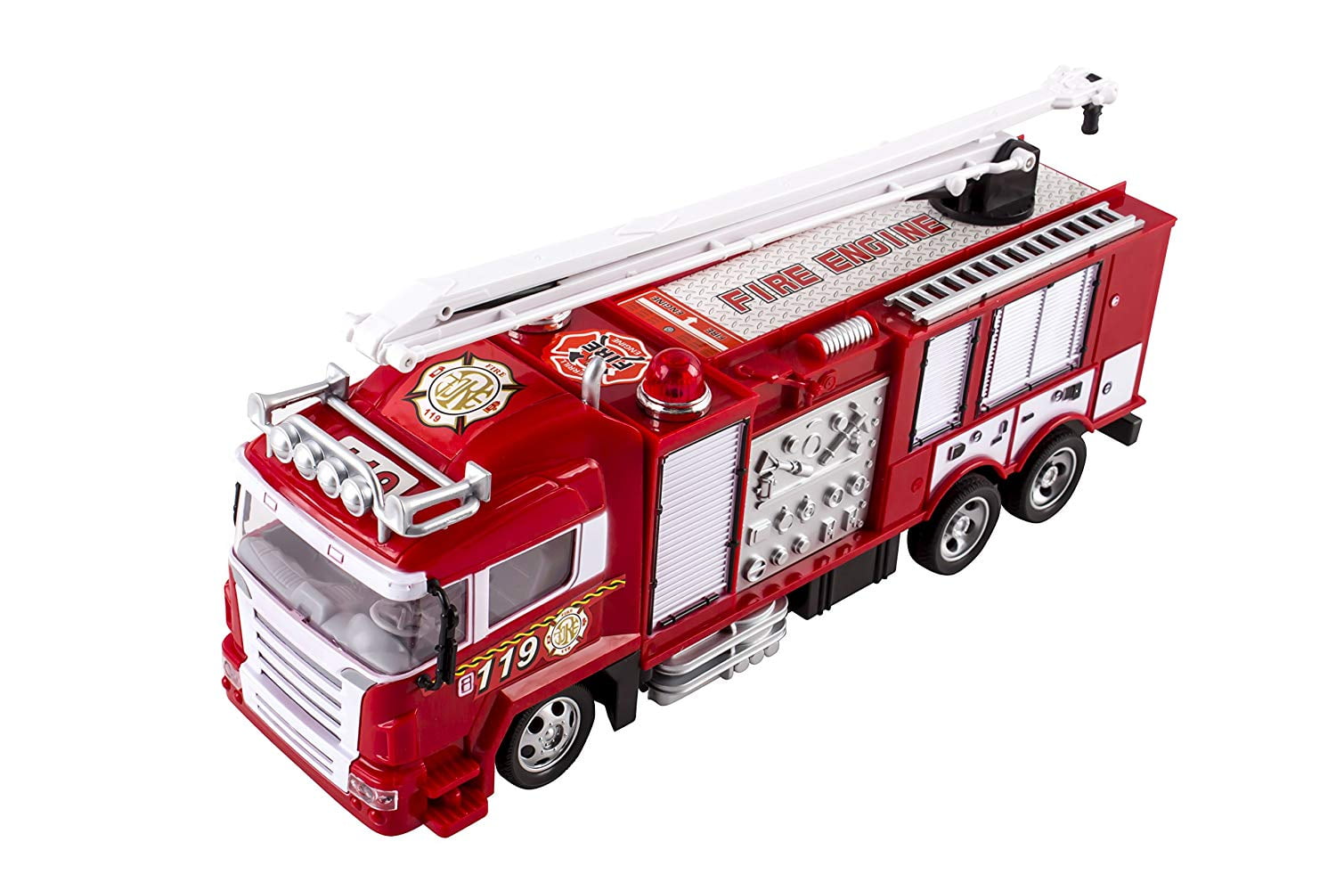 RC Fire Truck Rescue Engine Remote Control Large Kids Toy Fully