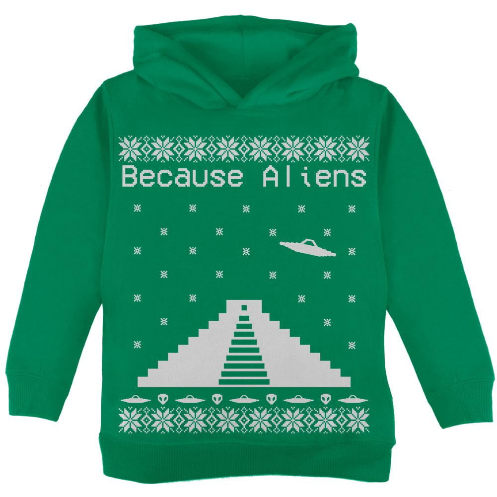 Zombie Ugly Christmas Sweater Green 