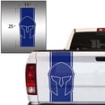 thumbnail image 2 of Spartan Helmet Decal Gladiator Sticker Truck Tailgate Vinyl Decal Compatible with Most Pickup Trucks Rear Graphic (11" x 25", Cobalt Blue), 2 of 8