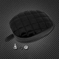 thumbnail image 4 of Black Rear Passenger Pillion Pad for SEAT Fit For Harley Sportster 48 72 2010-2015, 4 of 4
