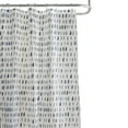 thumbnail image 4 of Bath Bliss Speck Pattern Design PEVA Shower Curtain in Blue, 4 of 4