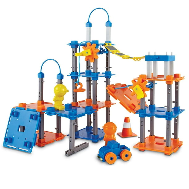 City Engineering and Design Building Set, Engineer STEM Toy, 100 Pieces, Ages 5+A great way to