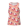 thumbnail image 4 of Gaeub Bunny And Strawberry Men's Athletic Tank Top, Workout Sleeveless Shirts, Running Tank Tops for Gym, Running, Training - Medium, 4 of 9