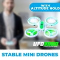 thumbnail image 5 of Force1 UFO 3000 2 Speeds Vibrant LEDs Mini Drone Multicolor, 5 of 6