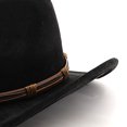 thumbnail image 6 of OJSFQUFP Suede Wide Brimmed Retro Top Hat for Men and Women Outdoor Travel Hat Jazz Hat Ethnic Top Hat, 6 of 7