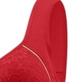 thumbnail image 5 of XRoczxe Women Front Closure Lace Bra Wide Shoulder Straps Wire Free Supportive Non Sag Comfort Everyday Underwear Multiple Solid Colors, 5 of 5