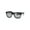 Black Silver Mirror, variant on Boys Child Size Skull Print Arm Hipster Horn Rim Sunglasses All Black