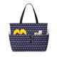 thumbnail image 1 of Easygdp Purple and Blue Squares Bolsa de Viaje de Playa de Gran Capacidad, Bolsa Tote Perfecta para la Playa, Escapadas de Fin de Semana y Viajes, 1 of 7